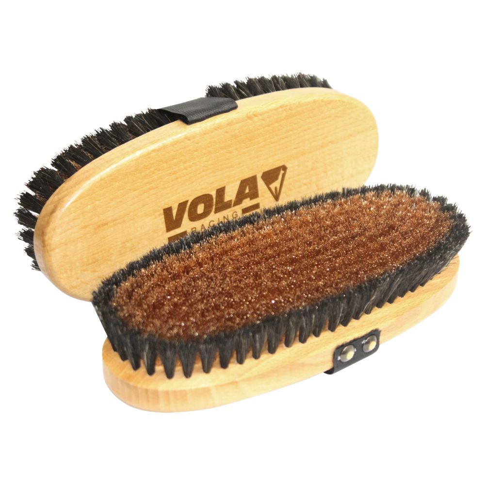 VOLA HARD BRASS/HORSEHAIR OVAL BRUSH