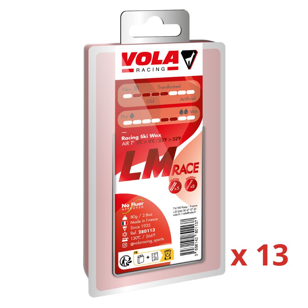 VOLA LM RACE RED 13 x 80g