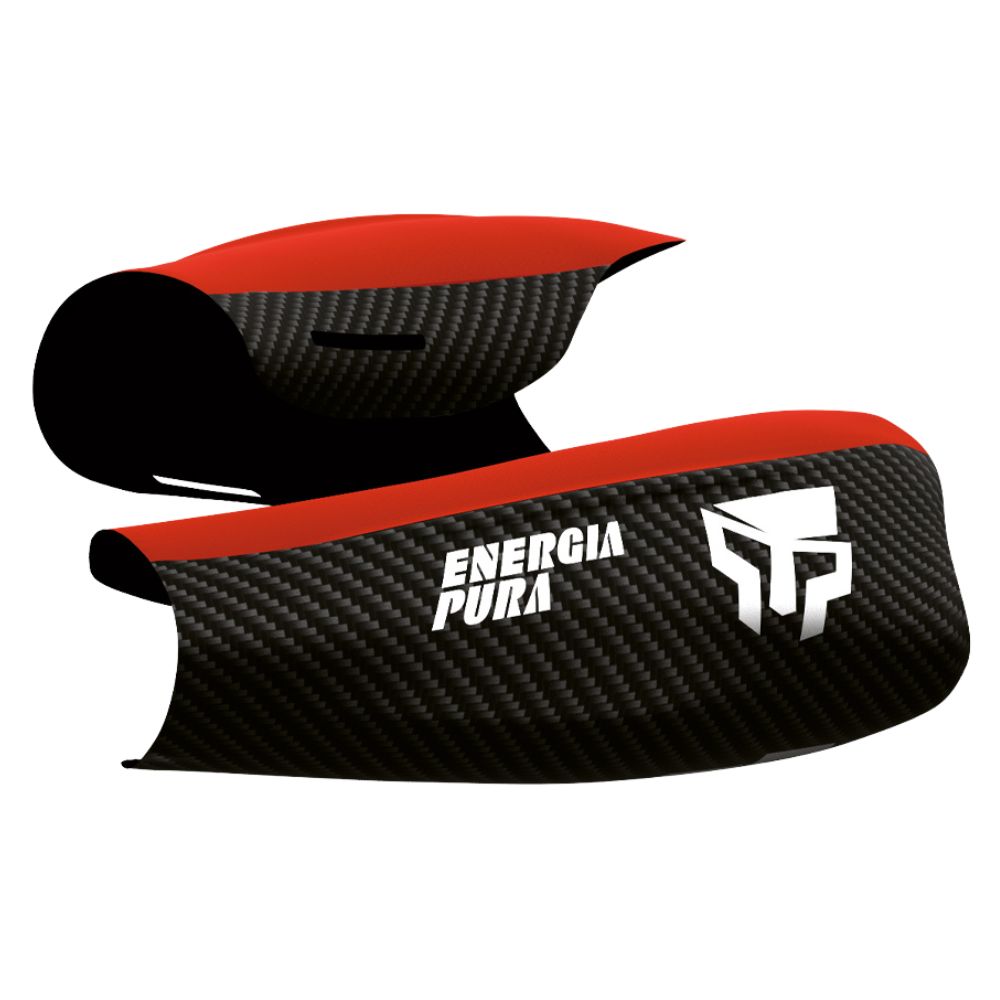 ENERGIAPURA ROUND CARBON WC LADY WARRIOR FOREARM GUARDS