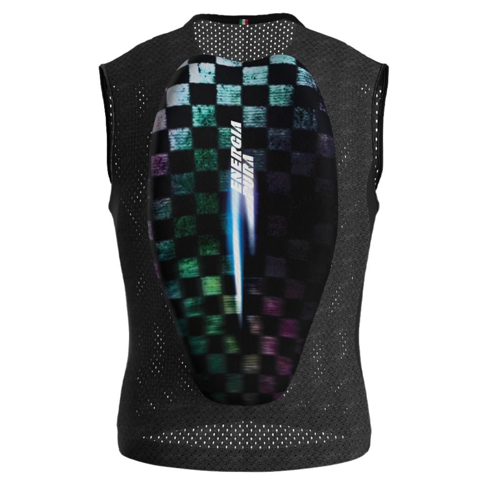 ENERGIAPURA GILET PROTECTOR NEW MESH PLUS BLURRED CHESS